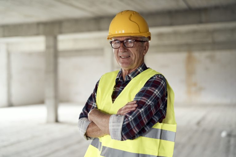 How does the age of construction workers impact the construction industry?